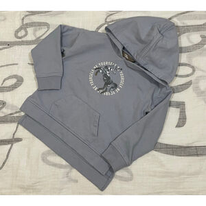 Girls Rumi + Ryder Gray Unicorn Sequin Hoodie 3T